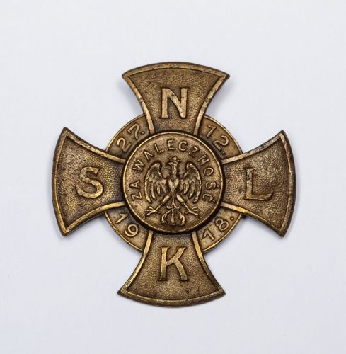 Odznaka zaszczytna: Za waleczność - Naczelnek Komendy Straży Ludowej